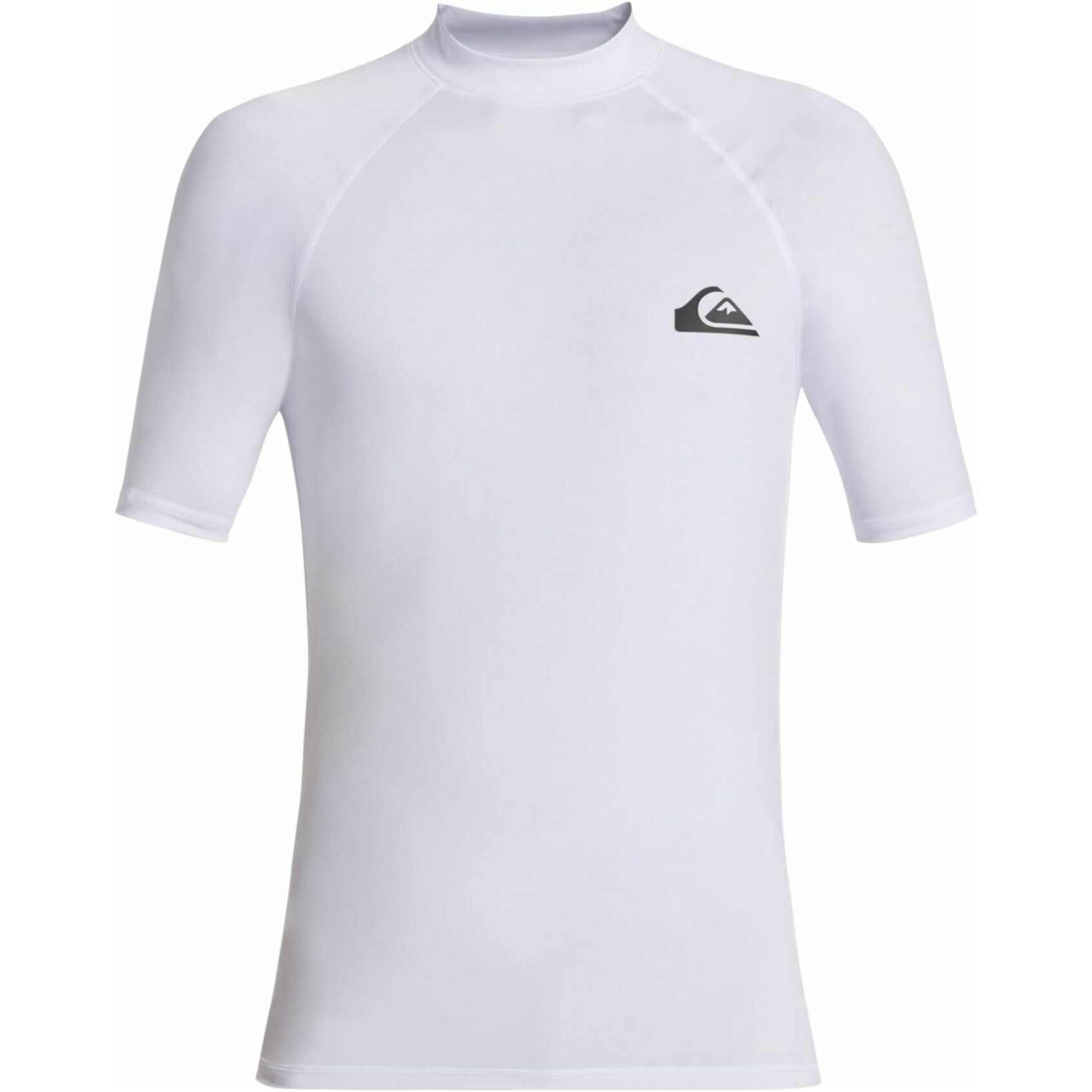 2026 Quiksilver Mens Everyday UV50 Short Sleeve Rash Vest AQYWR03130 - White